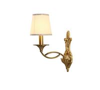 HLRTBCN Lampe Applique européenne en cuivre Complet escaliers de Lampe Porche créatrice de la Mode créative Chambre de lit de Chambre à Coucher à la Main Aqiong