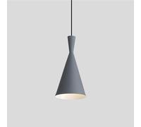 HLRTBCN Lampe Suspendue à la créativité d'Orther Europe, Suspension ajustée en métal pour la Salle à Manger de Salon (Gris) Aqiong