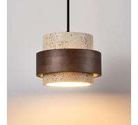 HLRTBCN Lampe Suspendue à la créativité en Europe du Nord, luminaires de Lampes de Pendentif en Pierre Naturelle pour Salle à Manger de Salon de Chambre à Coucher Aqiong