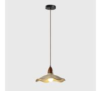 HLRTBCN Lampe Suspendue de créativité en Europe du Nord, Ciment Lotus Flower Shade Pendant Lightture pour Chambre à Manger Salon (25 cm / 9,8 Pouces) Aqiong