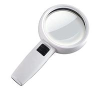 HLRTBCN Landant à Main LED, 110 mm avec loupe 30x pour Le critère pour l'apprentissage à Domicile, la Lecture, la découverte des défauts, la réparation, l'objectif d'agrandissement Antique Aqiong