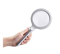HLRTBCN Lulginale llluminée loupe, Grandeur avec des lumières pour Les Seniors, Une dégénérescence maculaire, Une Lecture et Un Amateur Aqiong