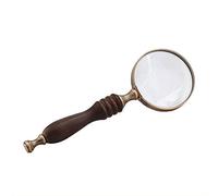 HLRTBCN Manteau de Grandeur Manuelle de la Grande Longer Lecture de loupe pour Le Livre de Lecture, Inspection, pièces de Monnaie, Insectes, Roches, Carte, Puzzle des Mots croisés Aqiong