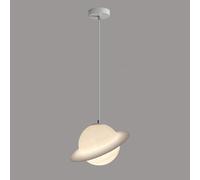 HLRTBCN Planet Pendant Light, Lampe Suspendue en Acrylique sphérique, Lampes suspendues d'éclairage décoratives de Chambre pour Enfants, Socket e27, Lustre de Conception de Dessins animés, lumières