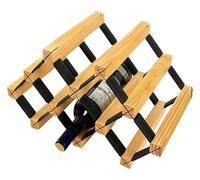 HLRTBCN Rack de Rack de vin Décoration de Couleur de Bois de préservation du vin Rouge Support d'épreuve d'humidité Préservateur Durable J115, 43 × 23,5 × 23,5 cm (Couleur: 43 x 23,5 x 23,5 cm)