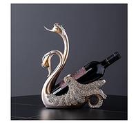 HLRTBCN Rack de vin à vin, 1 Bouteille de Cycle de vin à vin, Porte-Greffier à vin, Porte-Caisson de Rangement à vin Libre, Rangement à 1 Sens Design d'origine, Support de vin Rouge en résine Aqiong