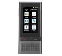 HLRTBCN Traducteur de Langue, traducteur Vocal Bluetooth à 2 Voies, Couleur 2,8 Pouces de 16 Go, Langues RTS 138, Traduction vocale 4G Aqiong
