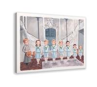 HLSAME Poster du film The Sound of Music sur toile - Décoration murale pour salon, chambre à coucher - 60 x 90 cm