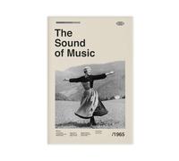 HLSAME Poster du film The Sound of Music sur toile pour décoration de chambre à coucher, bureau, chambre, cadeau (60 x 90 cm)
