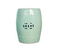 Hltdzer Chinois Décoratif Tabouret Tambour en Céramique Émail pour Jardin Décoration Jardins Tabouret Jardinage Rond Assise Tabourets Décoratifs en Céramique pour Jardin(B)