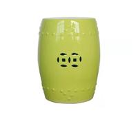 Hltdzer Chinois Décoratif Tabouret Tambour en Céramique Émail pour Jardin Décoration Jardins Tabouret Jardinage Rond Assise Tabourets Décoratifs en Céramique pour Jardin(A)