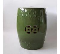 Hltdzer Chinois Décoratif Tabouret Tambour en Céramique Émail pour Jardin Décoration Jardins Tabouret Jardinage Rond Assise Tabourets Décoratifs en Céramique pour Jardin(E)