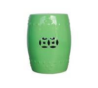 Hltdzer Chinois Décoratif Tabouret Tambour en Céramique Émail pour Jardin Décoration Jardins Tabouret Jardinage Rond Assise Tabourets Décoratifs en Céramique pour Jardin(L)