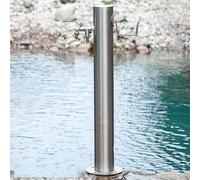 Hltdzer Pompe à Eau pour Jardin à Montage au Sol pour Jardin avec Robinet, Robinet d'eau Extérieur, Fontaine Anti-Gel pour Irrigation et Lavage(Style 5 Faucet,86 * 20.5cm/33.9 * 8.1in)