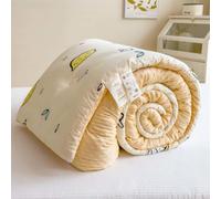 HLTQL Couette Couleur sans Housse Edredon Gonflant Duvet,E-180x220cm-4kg | Couette 1 Personne Couverture Duvet 4 Saisons 2 Personnes Imprimée Edredon Sans Housse Legere,E-180x220cm-4kg