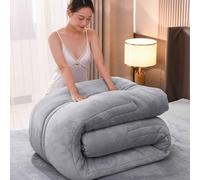 HLTQL Couette Hiver Edredon Duvet,Édredon Lit 2 Personnes,Couette Epaisse,Couverture Tres Chaude Hiver,Couette De Lit Doux Et Chaud Literie,Edredon Gonflant Duvet(01,200X230cm/5kg)