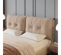 HLTQL Coussin Tete De Lit 200/180/150/120/90 Cm Dossier De Lit Appui Dos Oreiller De Lecture pour Lit Confortable Convient pour La Chambre(f,120x60x12cm)