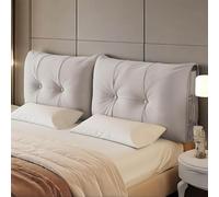 HLTQL Coussin Tete De Lit 200/180/150/120/90 Cm Dossier De Lit Appui Dos Oreiller De Lecture pour Lit Confortable Convient pour La Chambre(i,160x60x12cm)