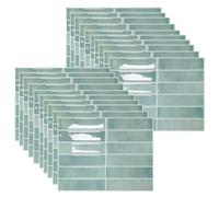 HLTQL CréDence AdhéSive Cuisine RéSistant à La Chaleur Murale Stickers Carrelage Salle De Bain Credence Adhesive Cuisine Carrelage Adhesif(#9,20 Piece)