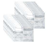 HLTQL CréDence AdhéSive Cuisine RéSistant à La Chaleur Murale Stickers Carrelage Salle De Bain Credence Adhesive Cuisine Carrelage Adhesif(#2,20 Piece)