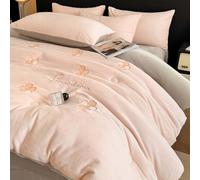 HLTQL Edredon Gonflant Duvet Couette Hiver 220x240 TrèS Chaude Duvet éDredon Gonflant Couverture Hiver Chaude(10,150x200cm*3.5kg)