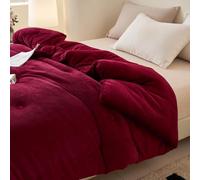 HLTQL Edredon Gonflant Duvet Couette Hiver 220x240 TrèS Chaude Duvet éDredon Gonflant Couverture Hiver Chaude(2,220x240cm*4kg)