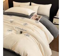 HLTQL Edredon Gonflant Duvet Couette Hiver 220x240 TrèS Chaude Duvet éDredon Gonflant Couverture Hiver Chaude(2,180x220cm*3.25kg)