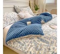 HLTQL Edredon Gonflant Duvet Plume Couette Couleur sans Housse ImpriméE Hiver Couette Douillet éPaisse Hiver Couverture Chaude Hiver Lit(5,180x220cm*3kg)