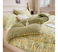 HLTQL Edredon Gonflant Duvet Plume Couette Couleur sans Housse ImpriméE Hiver Couette Douillet éPaisse Hiver Couverture Chaude Hiver Lit(2,180x220cm*4kg)