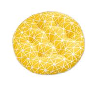 HLTQL Galette De Chaise Ronde 40/50 Cm、Coussin Chaise Longue Lot de 6/4/2、Coussin Rond Salon De Jardin Exterieur D'IntéRieur Confortables(#7,50x50cm1pcs)