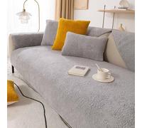 HLTQL Housse Canape d'angle Couvre Canapé 3/4/2/1 Places Antidérapant Housses De Canapé Animaux Super Cozy Plush Housse De Canapé Câline Protège-canapé pour Chiens(b3,110x180cm)