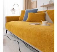 HLTQL Housse Canape d'angle Couvre Canapé 3/4/2/1 Places Antidérapant Housses De Canapé Animaux Super Cozy Plush Housse De Canapé Câline Protège-canapé pour Chiens(b2,110x160cm)