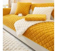 HLTQL Housse Canape d'angle Couvre Canapé 3/4/2/1 Places Antidérapant Housses De Canapé Animaux Super Cozy Plush Housse De Canapé Câline Protège-canapé pour Chiens(c3,110x180cm)