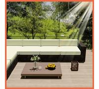 HLTQL Housse Cousin Assise Salon De Jardin、Housse Coussin Exterieur Impermeable Palette、Anti-PoussièRe - pour Terrasse, Jardin, Cour(#20,50x55x10cm)