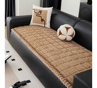 HLTQL Housse de Canapé Dangle Matelassé,4/3/2/1 Places Couvre Canapé,Couverture De Canapé en Forme De L,revetement de canape antiderapante Universel(B,70 * 180cm)