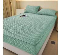 HLTQL Housse De Matelas De Protection, RéNove Matelas Integral Fermeture éClair, ProtèGe Matelas. RevêTement Respirant, Lavable Et RéSistant(6,180x220+10cm)