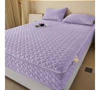 HLTQL Housse De Matelas De Protection, RéNove Matelas Integral Fermeture éClair, ProtèGe Matelas. RevêTement Respirant, Lavable Et RéSistant(8,120x200+25cm)