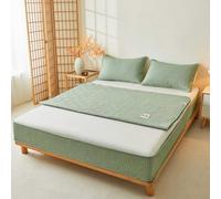 HLTQL Housse Integrale Matelas Fermeture Eclair Renove Matelas 120/150/180/200 Integral Coton Protection Matelas(6,150x200+10cm)