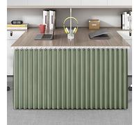 HLTQL Machine à Laver,Rideau Anti-poussière,Rideaux d'armoire,Rideau Anti-poussière pour casier,Rideaux D'Armoire pour éTagèRes,avec Rail De Guidage,pour Machine à Laver(3,W*H/100 * 69cm)