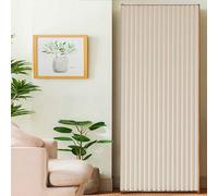 HLTQL Machine à Laver,Rideau Anti-poussière,Rideaux d'armoire,Rideau Anti-poussière pour casier,Rideaux D'Armoire pour éTagèRes,avec Rail De Guidage,pour Machine à Laver(3,W*H/150 * 180cm)