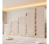 HLTQL Meuble Cuisine Rideau Coulissant Rideau pour Meuble Bas De Cuisine Rideau sous Evier Cuisine avec Tringle Rideau Armoire Auto Adhesif(#1,W70xH70cm)