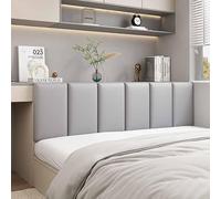 HLTQL Panneaux Muraux Rembourrés 3D Auto-Adhésifs Panneau Tete De Lit À Coller Panneau Mural Decoratif Rembourrés Panneau Rembourré Déco Murale Chambre À Coucher Tapissée(11,Width120*Height60)