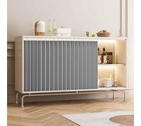 HLTQL Rideau Anti-poussière pour casier,Rideau Placard Étagères Meuble Rideau Cuisine Court Rideaux d'armoire Preuve de l'eau Rideaux d'armoire à Chaussures Anti-Poussière(5,W 40cm/H 49cm)