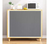 HLTQL Rideau Meuble Cuisine sans Percage Rideau Coulissant pour Meuble De Cuisine pour éTagèRes De Placard De Cuisine Et sous éVier, Conception Compacte pour Un AccèS Facile(#3,W100xH130cm)