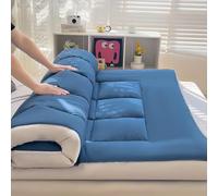 HLTQL sur-Matelas pour Adulte Matelas Japonais 2 Personnes Surmatelas 90x200/180 X 200 Doux Et Confortable, pour Une Bonne Nuit De Sommeil(4,180x200cm)