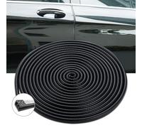 HLTTXS 10M Protection de Bord de portière de Voiture pour Toyota Yaris None Hybrid, Joint en Caoutchouc en Forme de U, Joint Porte Voiture,A/Black