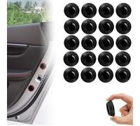 HLTTXS 20 Pièces Amortisseur Porte Voiture pour BMW i4 Gran Coupe G26, Protections pour Portières Auto, Autocollants Insonorisés Porte Anti-Collision