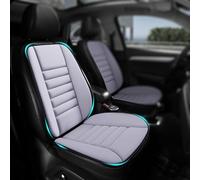 HLTTXS Coussin Siège Auto en Mousse à Mémoire pour VW Golf 7 MK7 VII 7.5 R-Line, Coussin Ergonomique Voitur, Support Dorsal pour Siège de Voiture,B/Light Gray