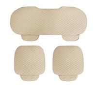 HLTTXS Housse de Siege Voiture pour Mercedes-Benz Handyhalterung A/B/C/E/S-Class, Coussin Siege Auto en Tissu de Lin, Coussin Voiture Conducteur avec Fond Antidérapant,Beige