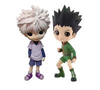 HLUONGTN Killua Zaoldyeck Goncss Figure Anime Statue 15Cm Pvc Actfigure Model/2Pcs/15Cm